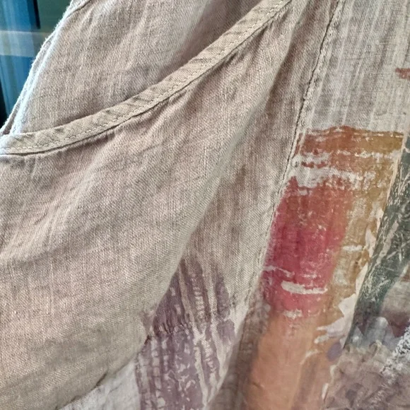 Blue Fish Wave Dress Natural Pink - Picture 9 of 14